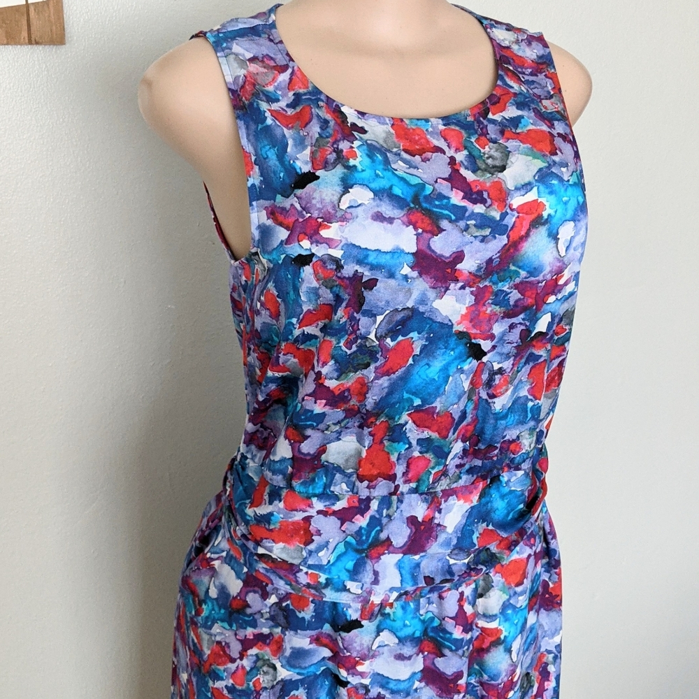THEORY FLORAL DRESS - Picture 6 of 9